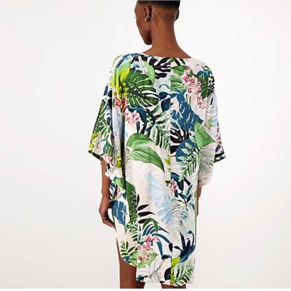 Jantzen beach cover-up, Nature Glow w/ tie front closure NWOT - Picture 2 of 4